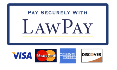 Pay Securely With | Law Pay | Visa | MasterCard | American Express | Discover